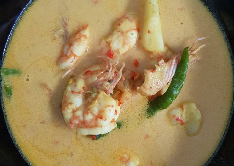 Resep Gulai udang cabe hijau yang Bisa Manjain Lidah