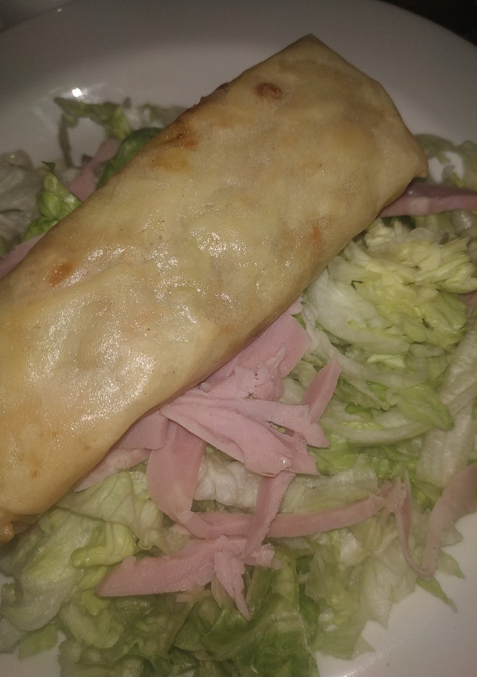 Una foto de Rollitos de primavera