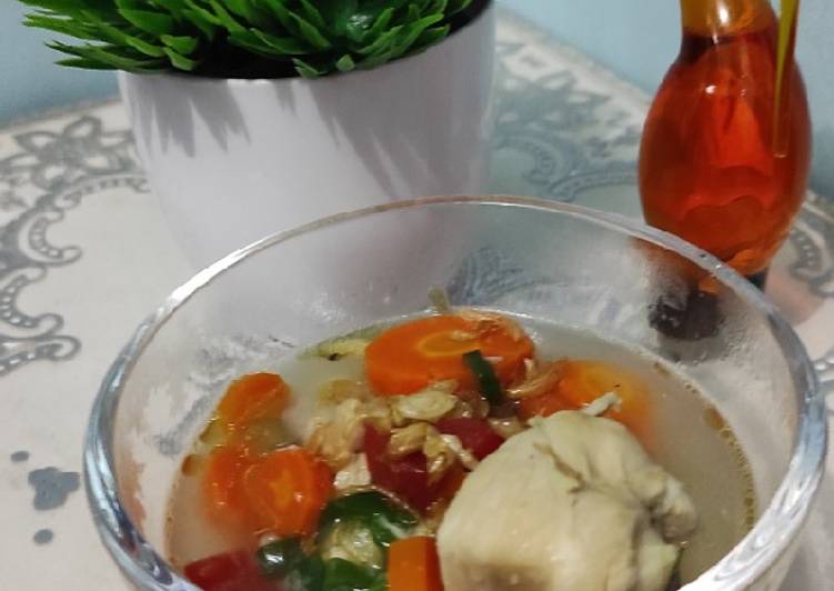 Resep @ENAK Sup Ayam Super Simpel masakan rumahan simple