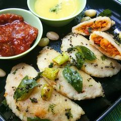 A picture of Tempered Stuffed Rice.
