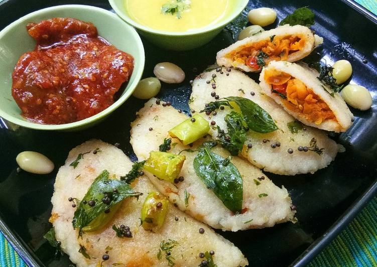 Steps to Make Homemade Tempered Stuffed Rice