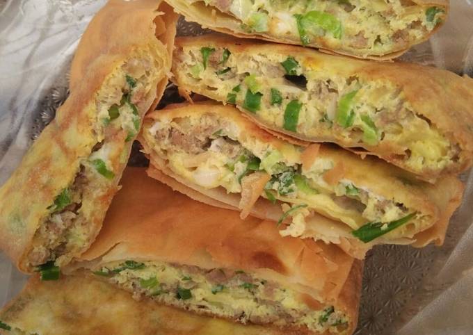 Resep Martabak Telur Daging Bumbu Kari Oleh Yetie Rosika Melani Cookpad