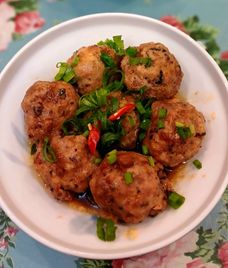 thịt lợn xay mộc