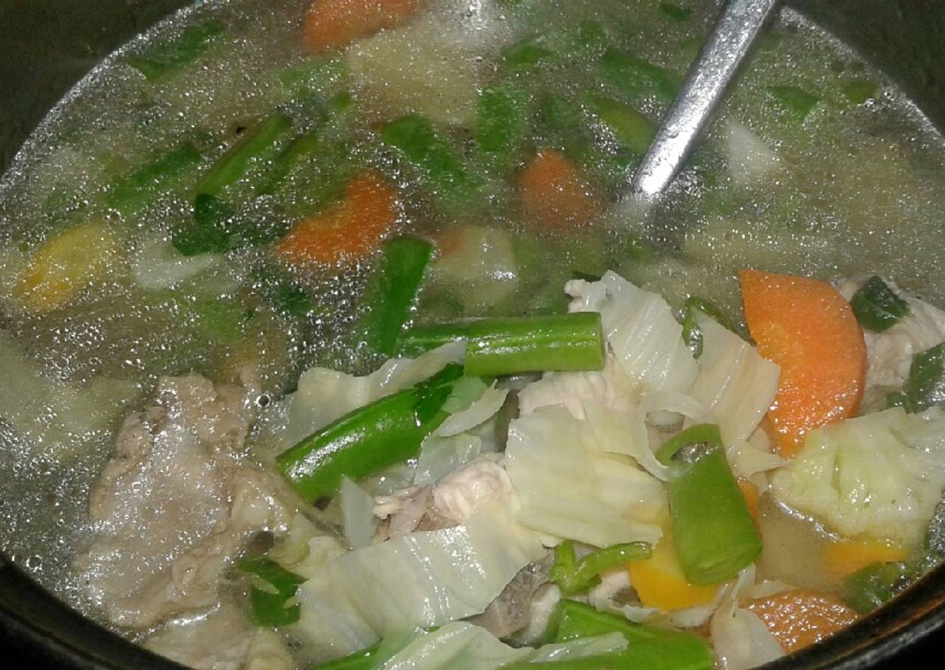 Sop Ayam dan Sayur Sederhana #Maree