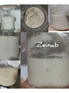 عکسی از دستور خمیر ترش (مخمر مادر)