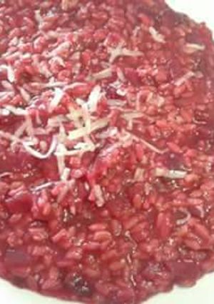 Foto di Risotto alla barbabietola rossa