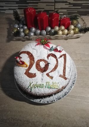 Φωτογραφία της συνταγής Βασιλόπιτα κέικ (χωρίς μίξερ)