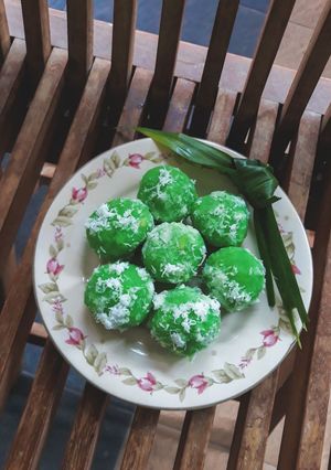 Foto resep Bola-bola ubi pandan