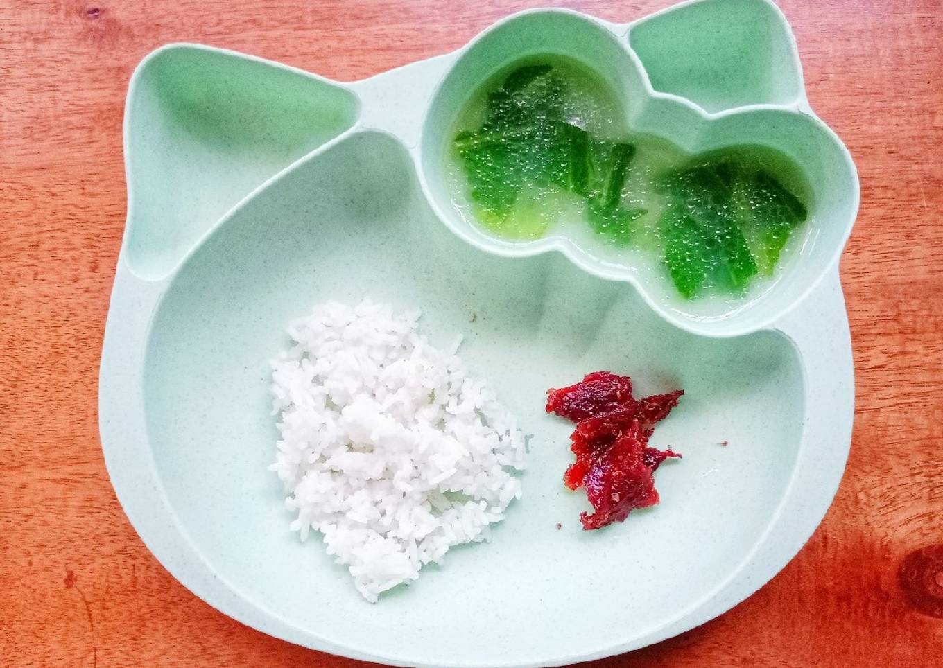 Day. 312 Dendeng Sapi dan Kuah Kaldu (16 month+)