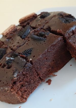 Foto resep Brownis Panggang Chocolatos No Mixer No Oven