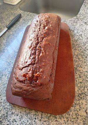 Una foto de Budín de Naranja y Algarroba sin Gluten