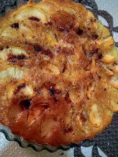 صورة لوصفة كيكة التفاح 🍎🥧