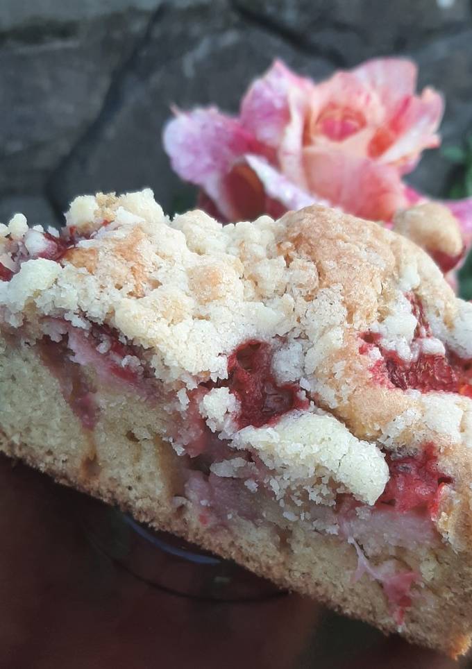 Полуничний пиріг 🍓