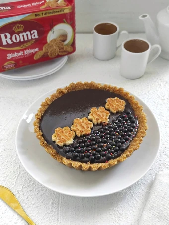 Langkah Mudah untuk Membikin Resep Unbaked Chocolate Puding Pie yang Enak Banget Anti Ribet, Lezat