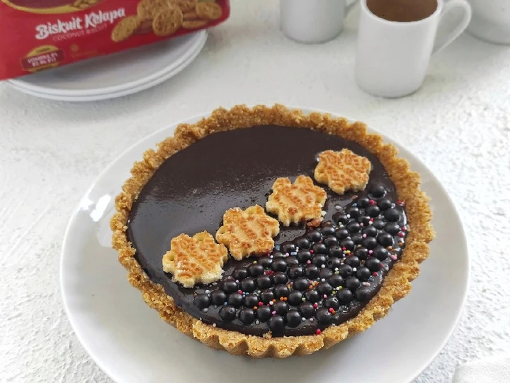 Langkah Mudah untuk Membikin Resep Unbaked Chocolate Puding Pie yang Enak Banget Anti Ribet, Lezat