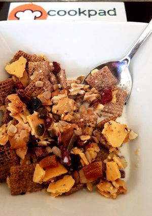 A picture of A Healthy Mix Breakfast Cereal. 😀.