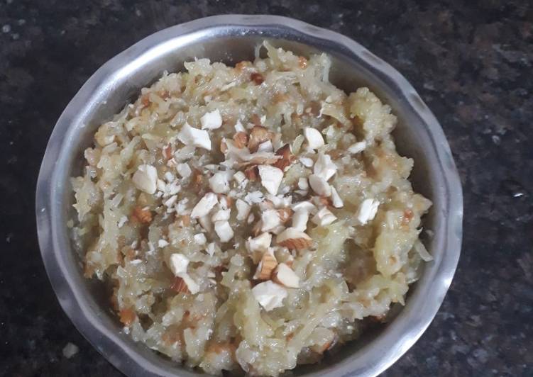 Recipe of Perfect Bottle gourd halwa