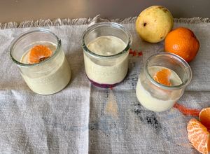 Une photo de Crème mousseuse Mangue 🥭