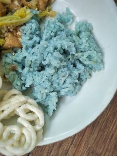 Foto resep Nasi kerabu rice cooker