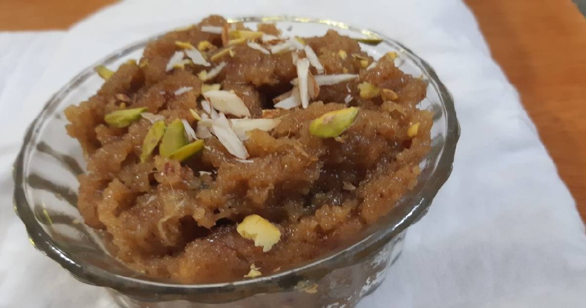 No sugar No Jaggery Halwa Recipe by Shruti Patwari Cookpad