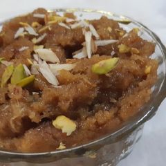 A picture of No sugar No Jaggery Halwa.