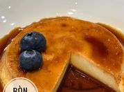 Hình ảnh của bánh flan nướng