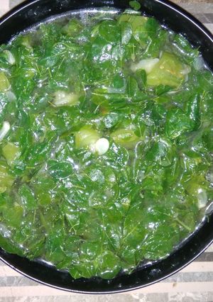 Foto resep Sayur Oyong Daun Kelor
