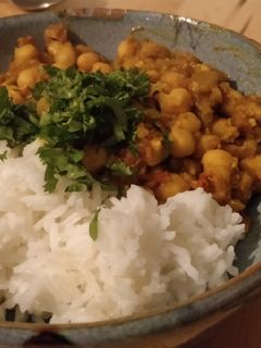 Una foto de Chana Masala