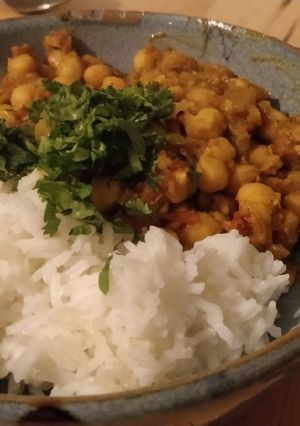 Una foto de Chana Masala