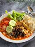 Mie Rebus Ala Resto Padang