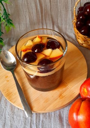 عکسی از دستور کیک دسر فوق سریع و راحت