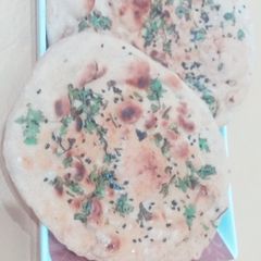 A picture of Whole wheat tawa naan(without flour, without  yeast).