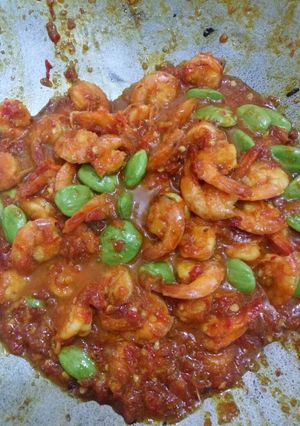 Foto resep Sambal udang pete
