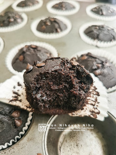 Gambar Kek Coklat Tanpa Gluten Tanpa Unsur Haiwan (Gluten-free Plant-based)