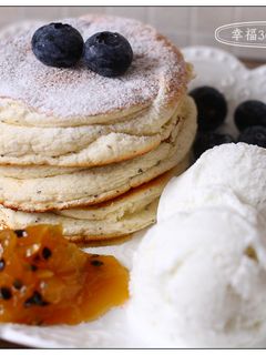伯爵茶舒芙蕾鬆餅 的食譜成品照片