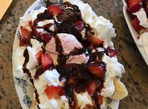 Una foto de Banana Split