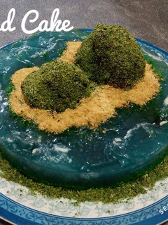 Foto resep Island Cake (Tanpa Loyang Bongkar Pasang)