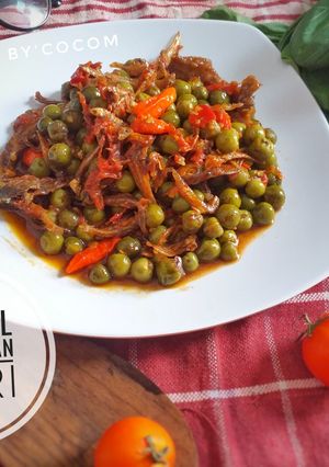 Foto resep Sambel pokak dan teri