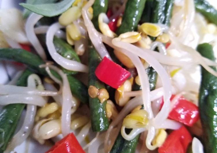 Tumis Tauge Kacang Panjang