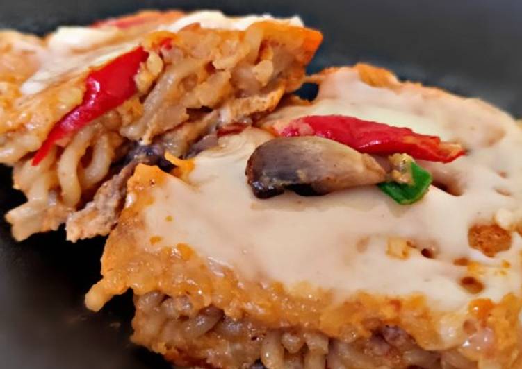 Resep Omielet Kornet Jamur Topping Keju Anti Gagal