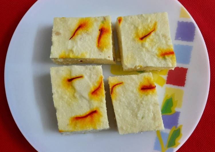 Steamed Sondesh (Bhapa Sondesh)