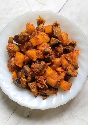 Foto resep Balado Kentang & Hati Ayam