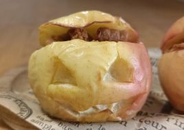 🎃Pommes rôties au spéculoos Jack ô Lanterne (Halloween)