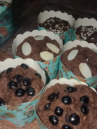 Langkah Mudah untuk Membuat Resep Choco Banana muffin yang Enak Banget Anti Ribet, Mantap Sekali