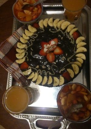 صورة لوصفة كيكة عيد الميلاد