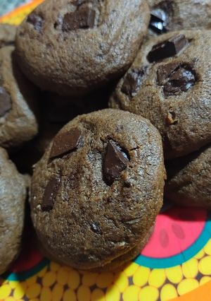 Una foto de ~ Galletitas de chocolate🍫keto ~