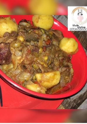 A picture of Offal pepper soup recipe by Khabs kitchen.