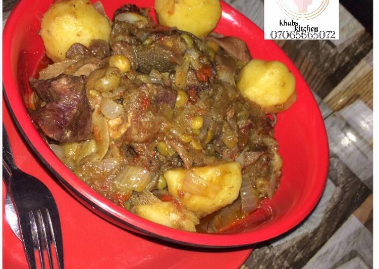 Offal pepper soup recipe by Khabs kitchen