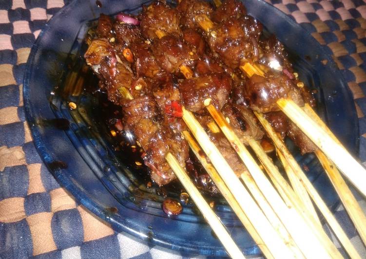 Sate daging teflon ala kinkin