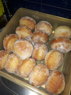 Foto resep Donat salju isi coklat